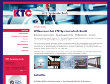 Tablet Screenshot of ktc-systemtechnik.de